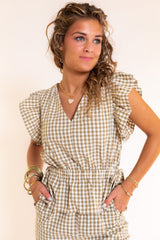 The Maribel Gingham Set