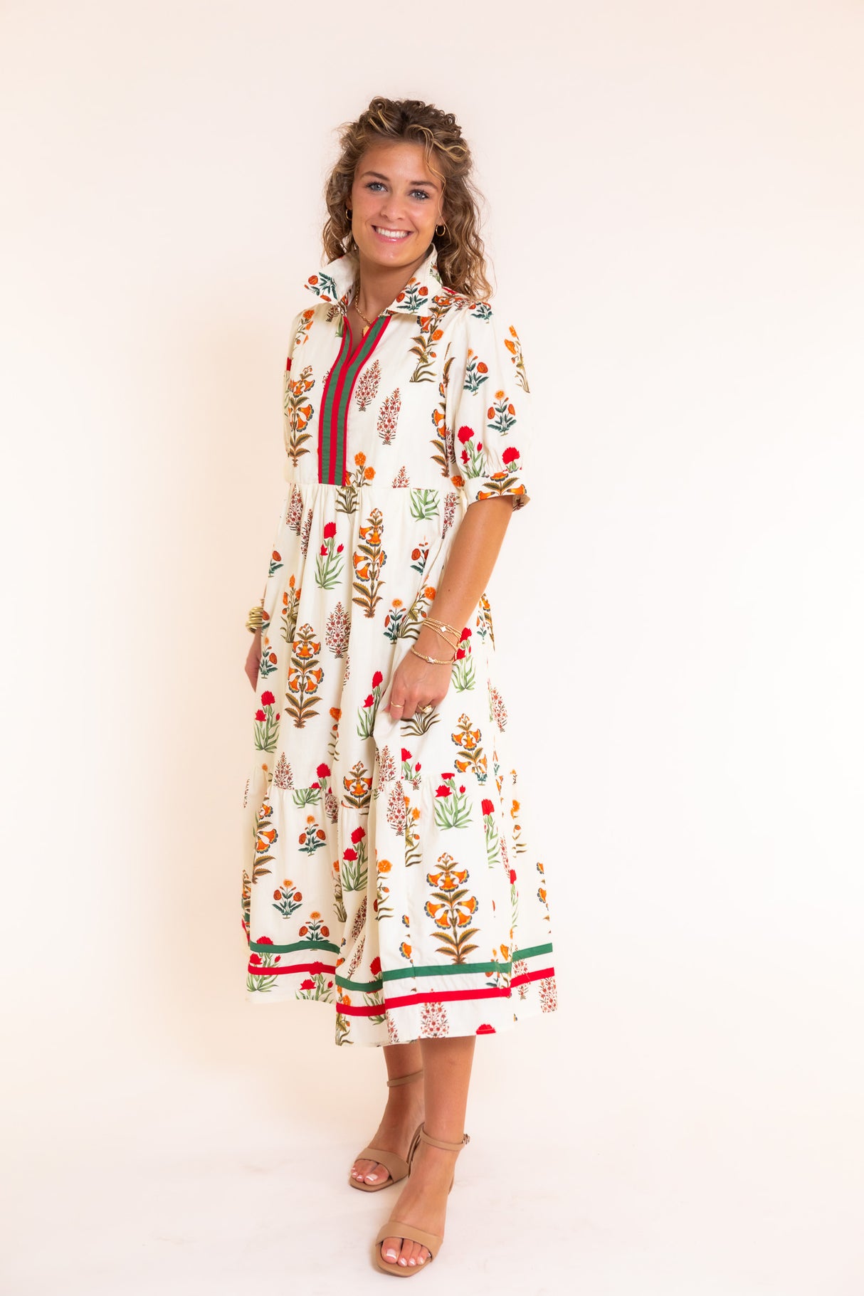 The Primrose Path Midi Dress