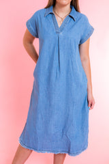 Hadley Rae Denim Midi Dress