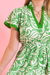 Savannah Sage Midi Dress