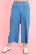Blakely Breeze Wide Leg Light Denim Pants