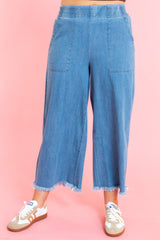 Blakely Breeze Wide Leg Light Denim Pants