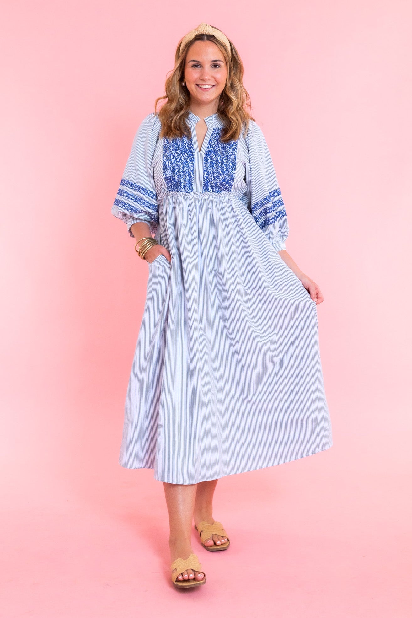 Ellie Rose Cottage Maxi Dress