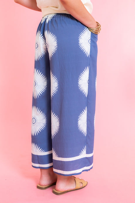 Ellie Blue Skies Palazzo Pants