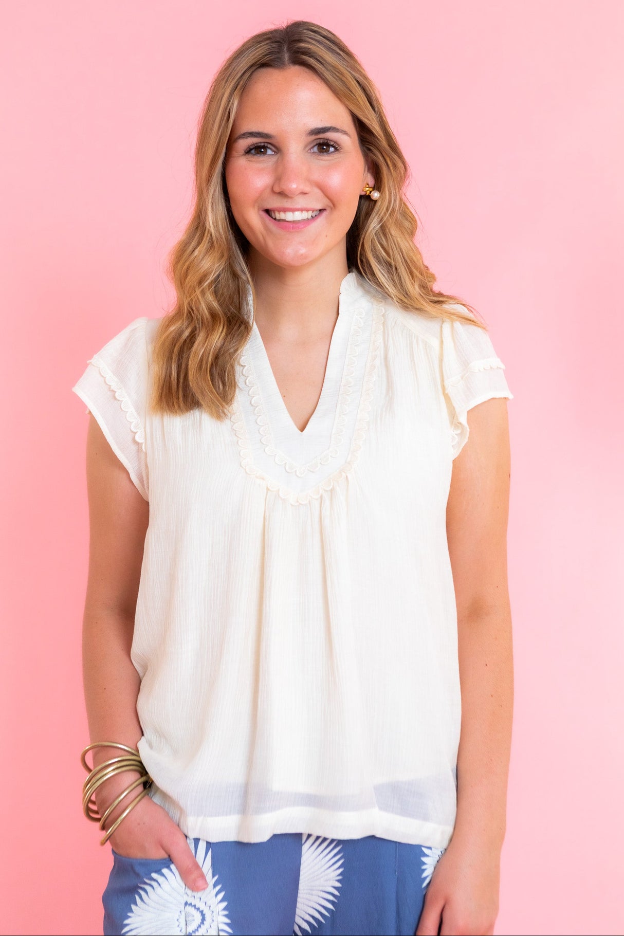 Chloe Grace Flutter Top