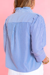 Charlotte Lane Stripe Blouse