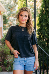 Caroline Pocket Tee