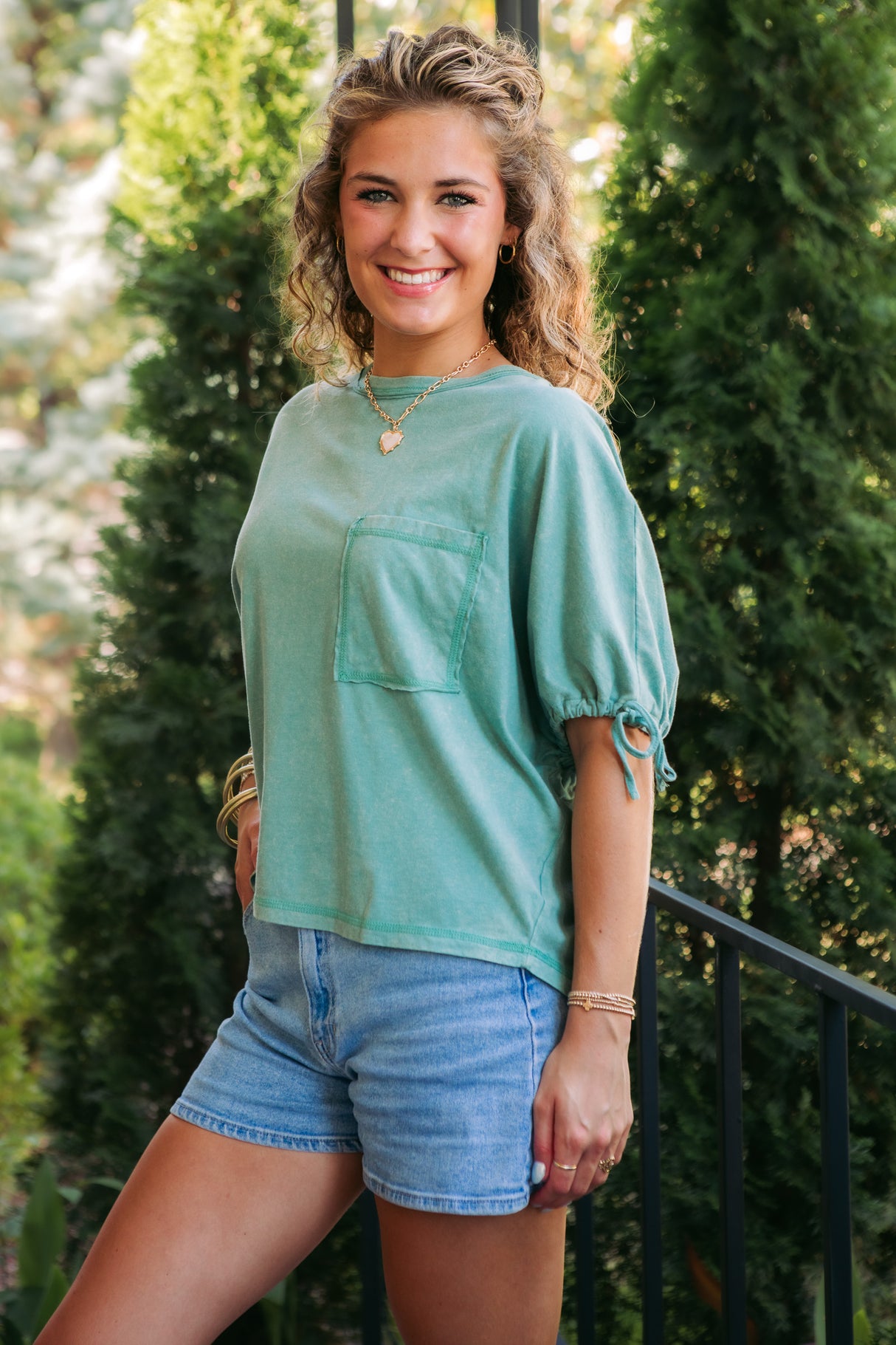 Caroline Pocket Tee