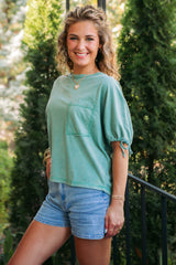 Caroline Pocket Tee
