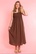 Delaney Chocolate Maxi Dress