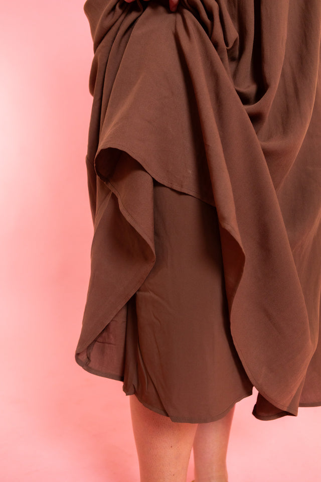 Delaney Chocolate Maxi Dress