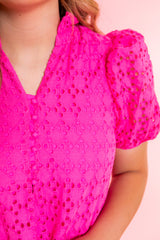 Mallory Eyelet Midi Dress