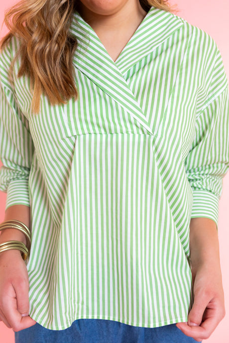 Tinsley Sweet Spring Stripe Top