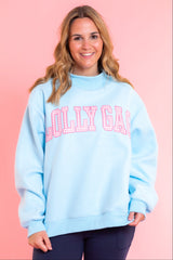 Dilly Dally & Lolly Gag Reversible Mock Neck