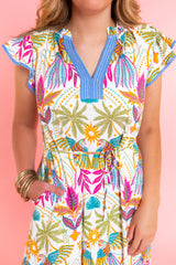 Adelina Sunshine Garden Dress