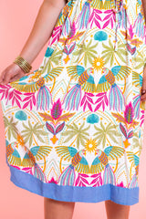 Adelina Sunshine Garden Dress