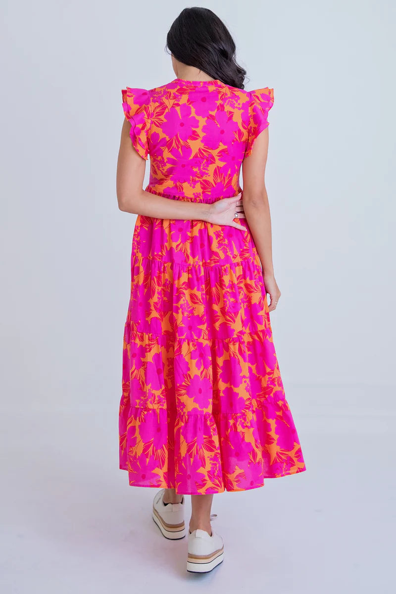 Karlie | Tropical Maxi Dress
