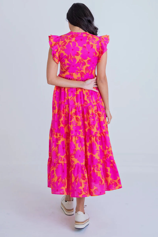 Karlie | Tropical Maxi Dress