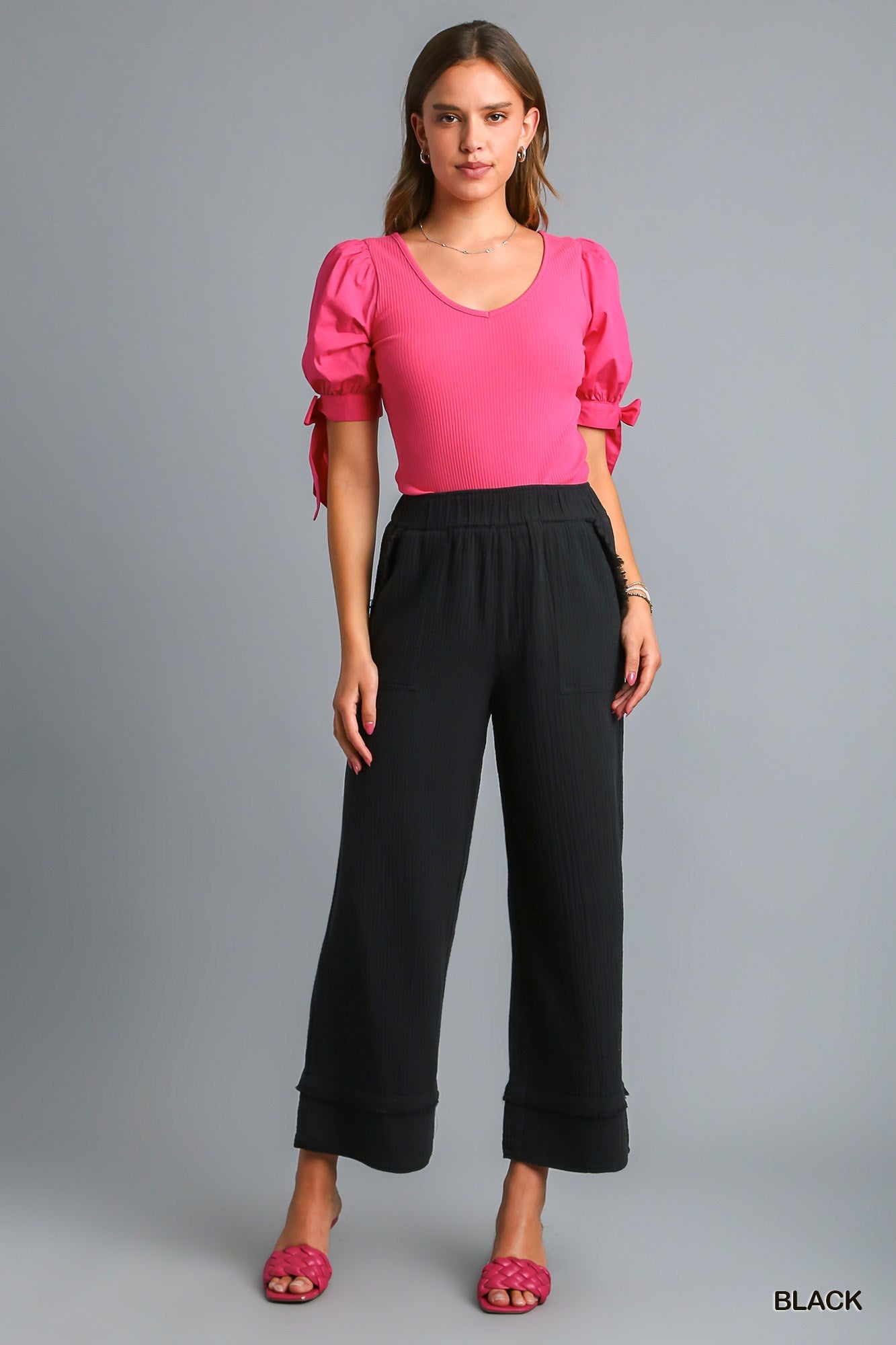 The Whitley Wide Leg Pant