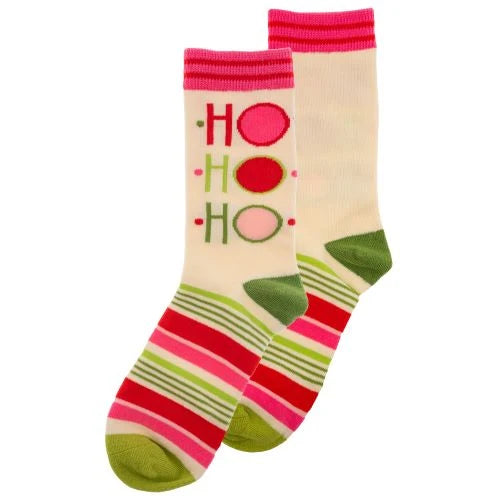 Hohoho Holiday Crew Socks