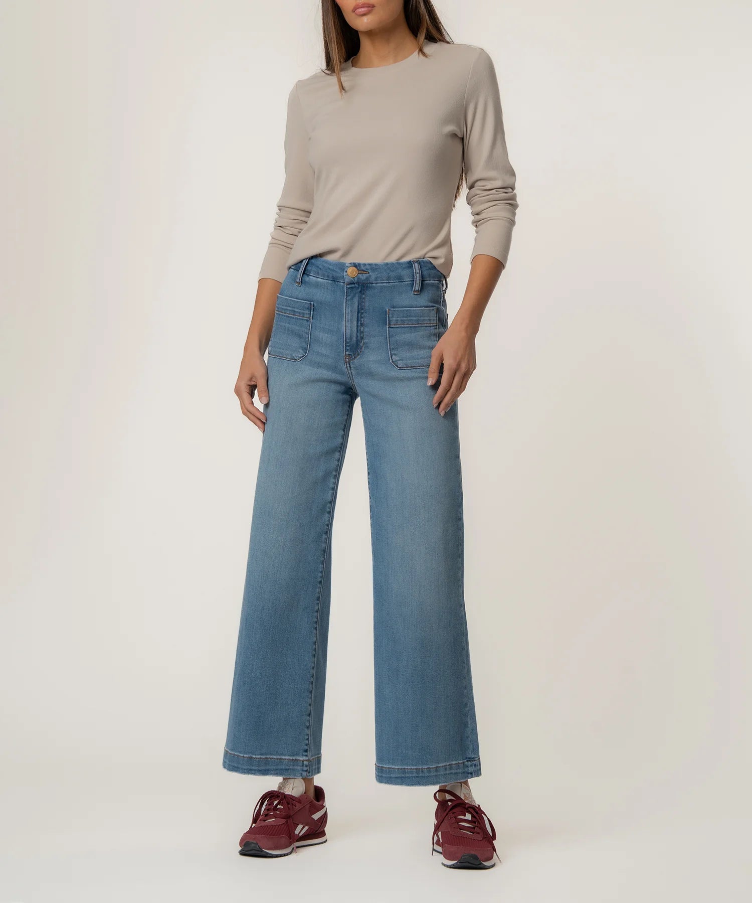 Kut from the Kloth | Meg High Rise Wide Leg Jean
