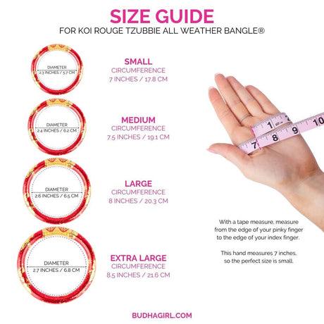 BuDhaGirl | KOI Rouge Tzubbie All Weather Bangle® (AWB®)