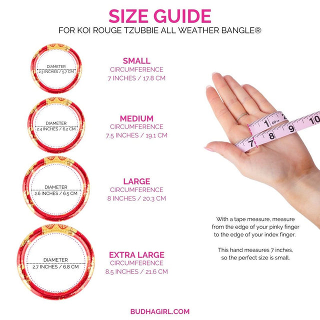 BuDhaGirl | KOI Rouge Tzubbie All Weather Bangle® (AWB®)