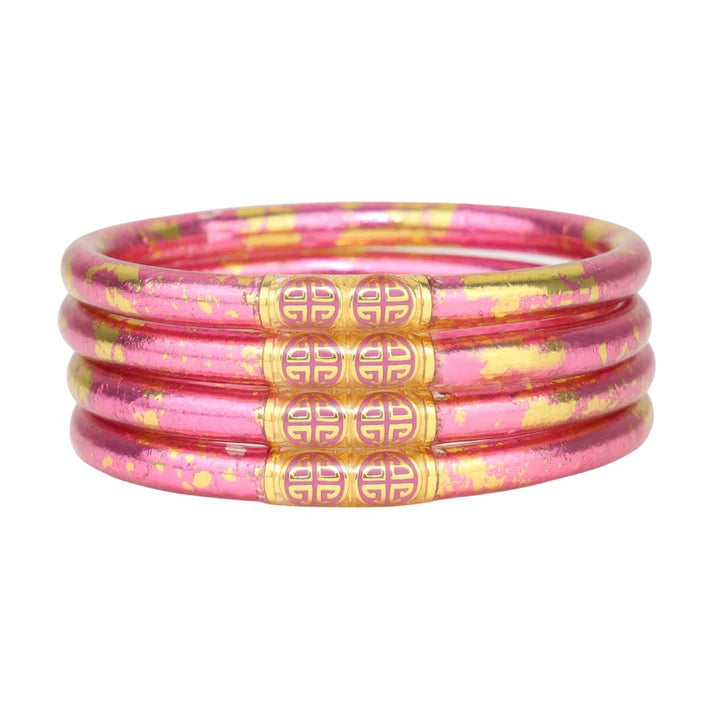 BuDhaGirl | KOI Rose All Weather Bangles® (AWB®) - Set of 4