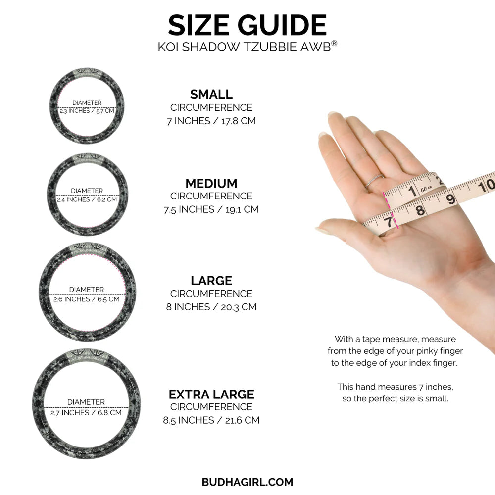 BuDhaGirl | KOI Shadow Tzubbie All Weather Bangle® (AWB®)