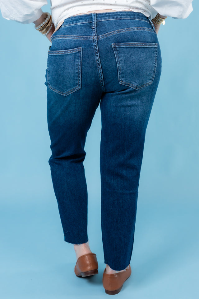Kut from the Kloth | Rachael High Rise Mom Jean