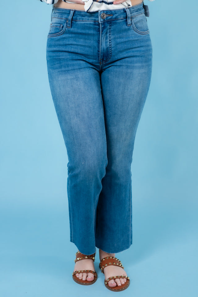 Kut from the Kloth | Kelsey High Rise Ankle Flare