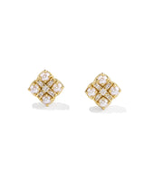 Kendra Scott | Dira Pearl Gold Stud Earrings
