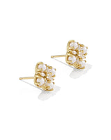 Kendra Scott | Dira Pearl Gold Stud Earrings