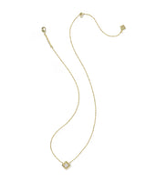 Kendra Scott | Mallory Crystal Gold Pendant Necklace