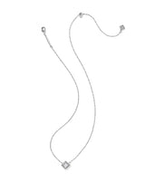 Kendra Scott | Mallory Crystal Silver Short Pendant Necklace