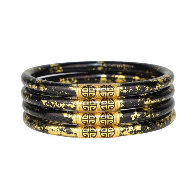 BuDhaGirl | KOI Noir All Weather Bangles (AWB) - Set of 4