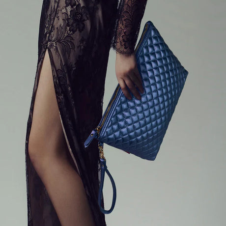 PurseN | Litt Makeup Case - Navy Pearl