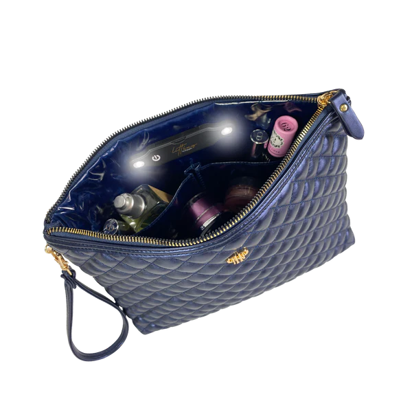 PurseN | Litt Makeup Case - Navy Pearl