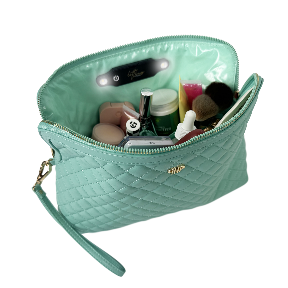 PurseN | Litt Makeup Case - Turquoise Quartz