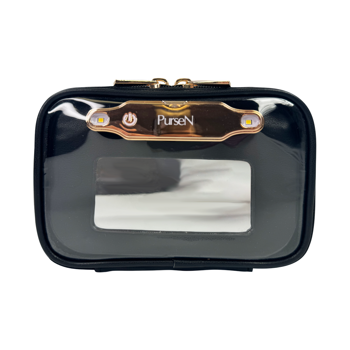 PurseN | LITTMINI - Lighted Mirror Case - Black