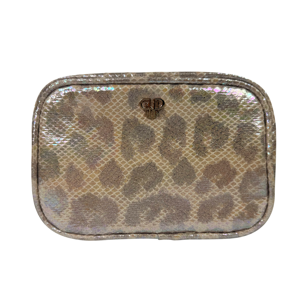 PurseN | LITTMINI Lighted Mirror Case - Glimmer Leopard