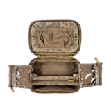 PurseN | LITTMINI Lighted Mirror Case - Glimmer Leopard