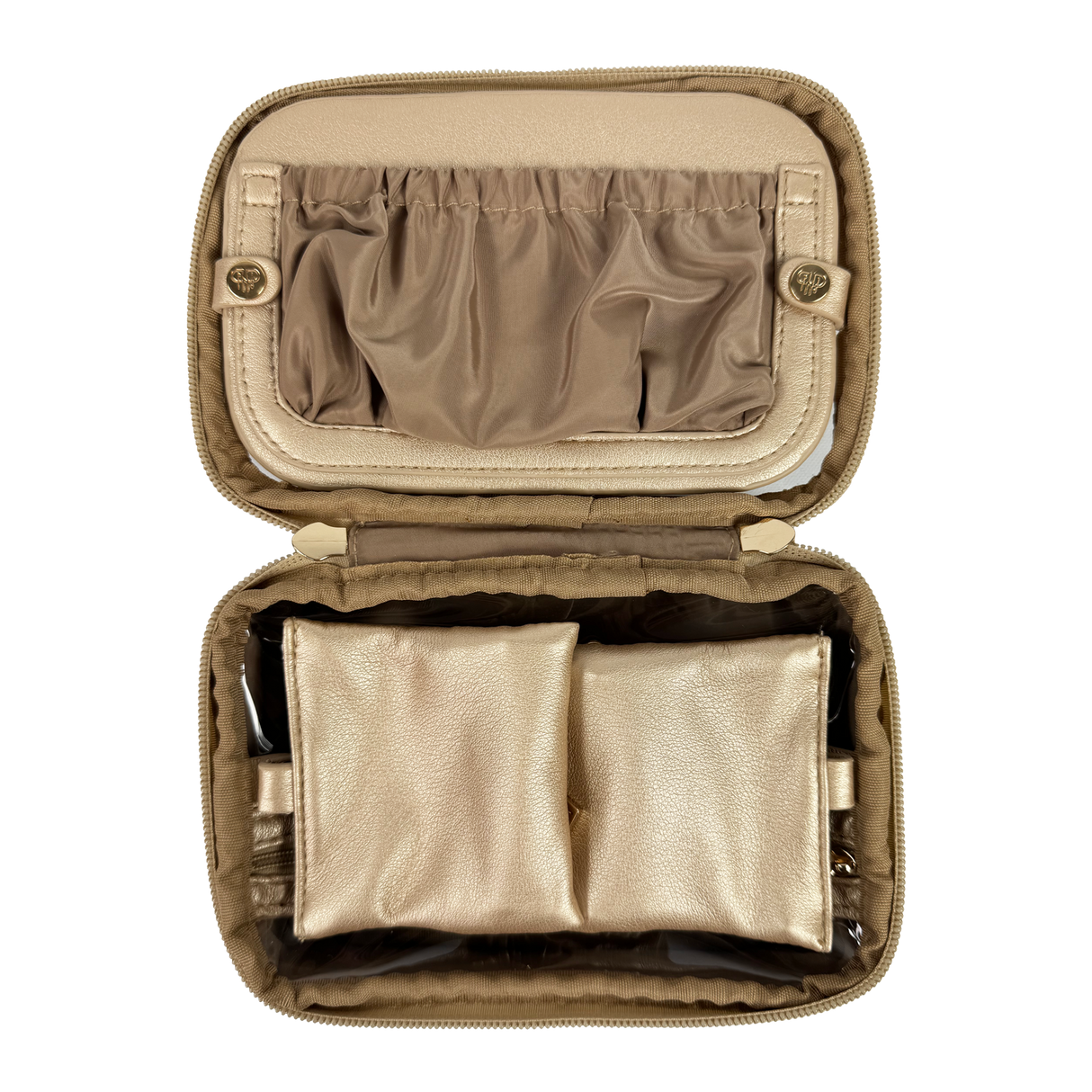 PurseN | LITTMINI - Lighted Mirror Case - Gold