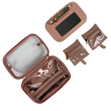 PurseN | LITTMINI - Lighted Mirror Case - Petal Rose