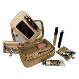PurseN | LITTMINI - Lighted Mirror Case - Gold