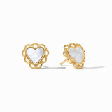 Julie Vos | Lace Heart Stud