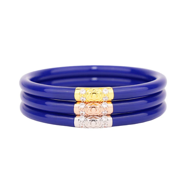 BuDhaGirl | Three Kings All Weather Bangles (AWB) - Lapis