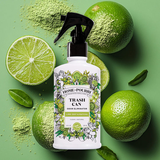 Poo-Pourri | Trash Can Odor Eliminator Lime Zest & Matcha