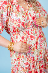 Finley Floral Tiered Maxi Dress