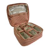 PurseN | Mini Diva Makeup Case - Petal Rose
